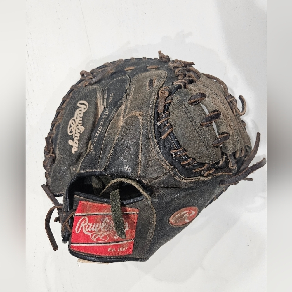 Rawlings Baseball, Finest In The Field Catchers Glove. Lite Toe Right Ha… - Picture 6 of 6